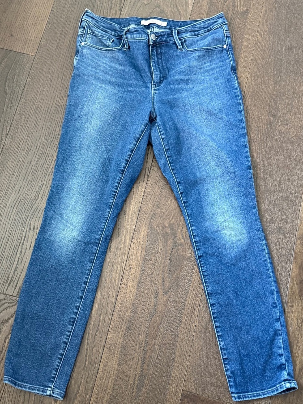 Athleta Sculptek Skinny Jeans Women's Size 14 Stretch Denim
